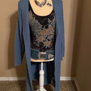 Ariat Blue Cardigan